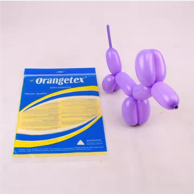 260S 100 Pcs Long Latex Balloons for Magic Shaped Macaron Party Decoration