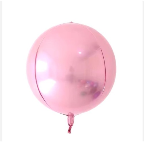 Hot Sale 4D Round Metallic Helium Mylar Balloons