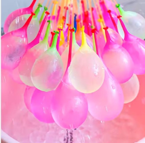 Party Games Quick Fill Water Balloons for Outdoor Summer Fun and Swimming Pool Activities