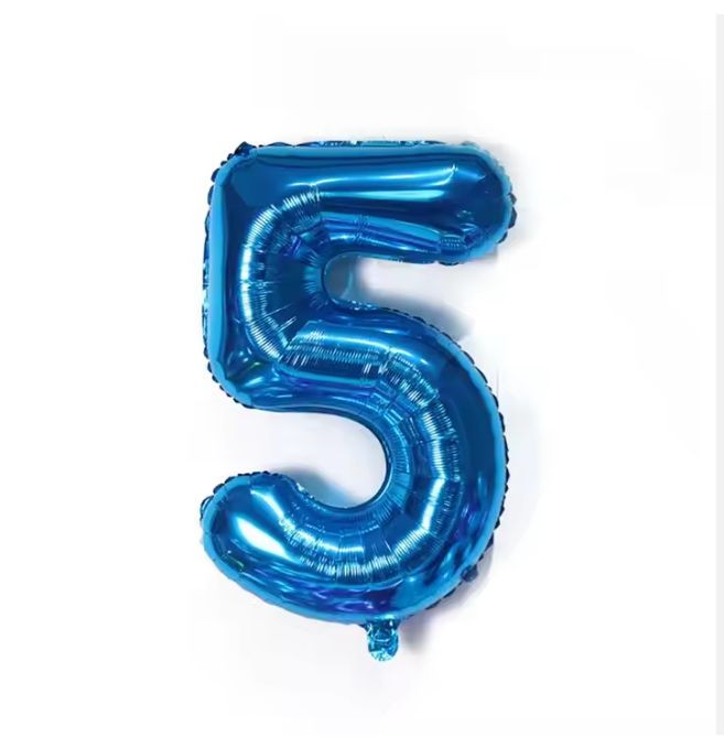 16 Number Balloons for Baby Showers and Birthdays – Helium Foil Balloons